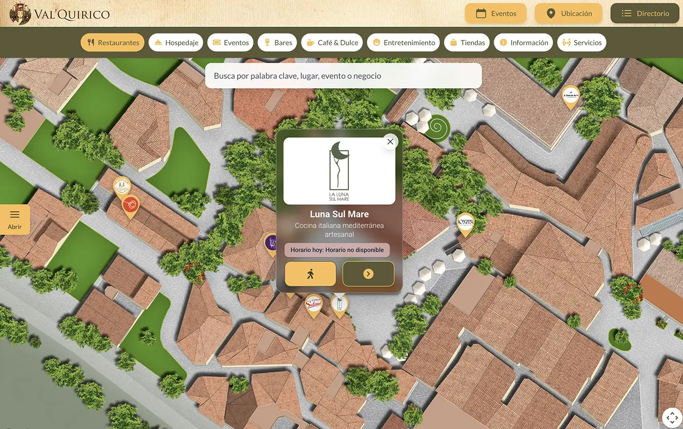 Sistema de Mapas personalizados - Vista 4