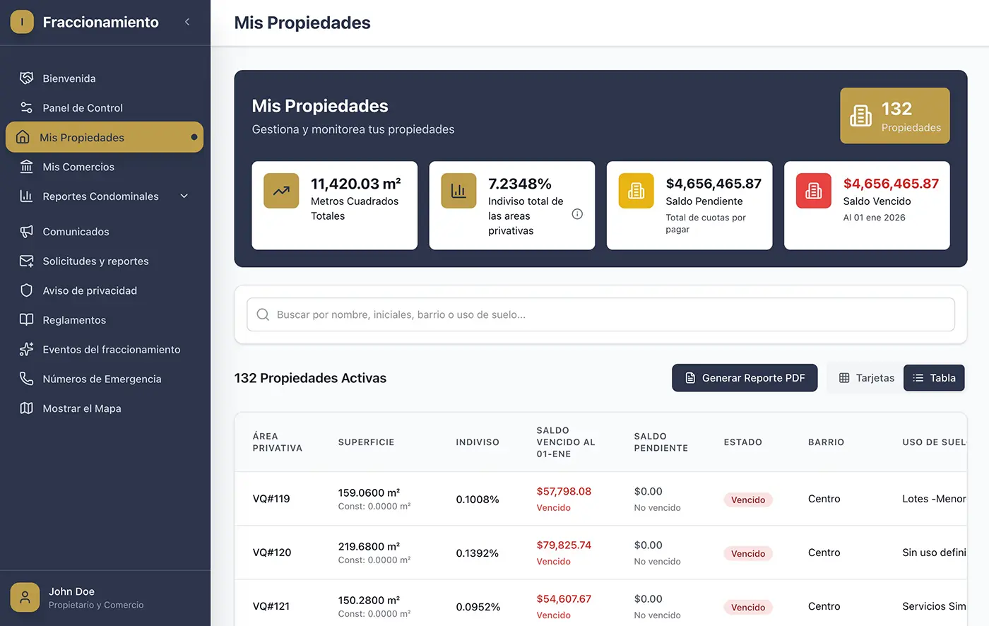 Sistema Condominal - Vista 2